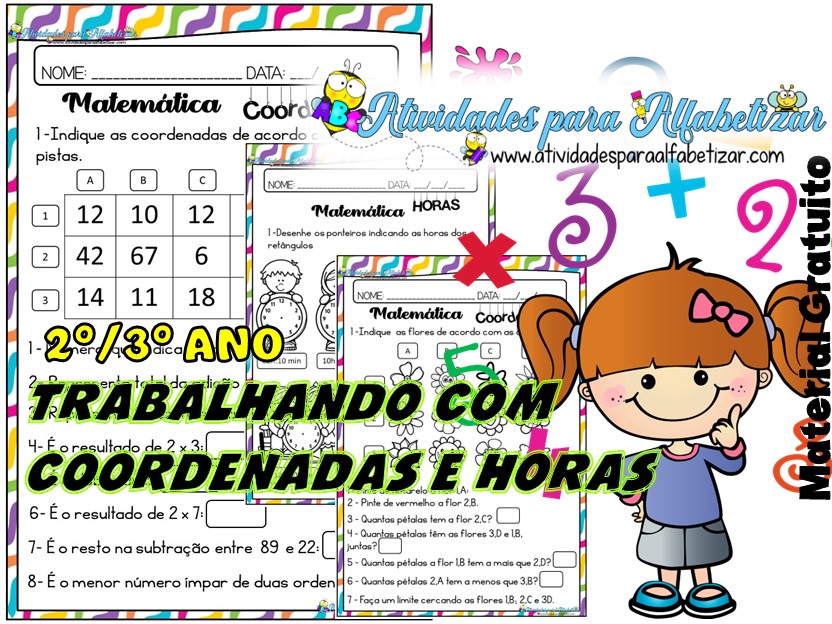 11 Atividades de adição e subtração 3º ano para imprimir