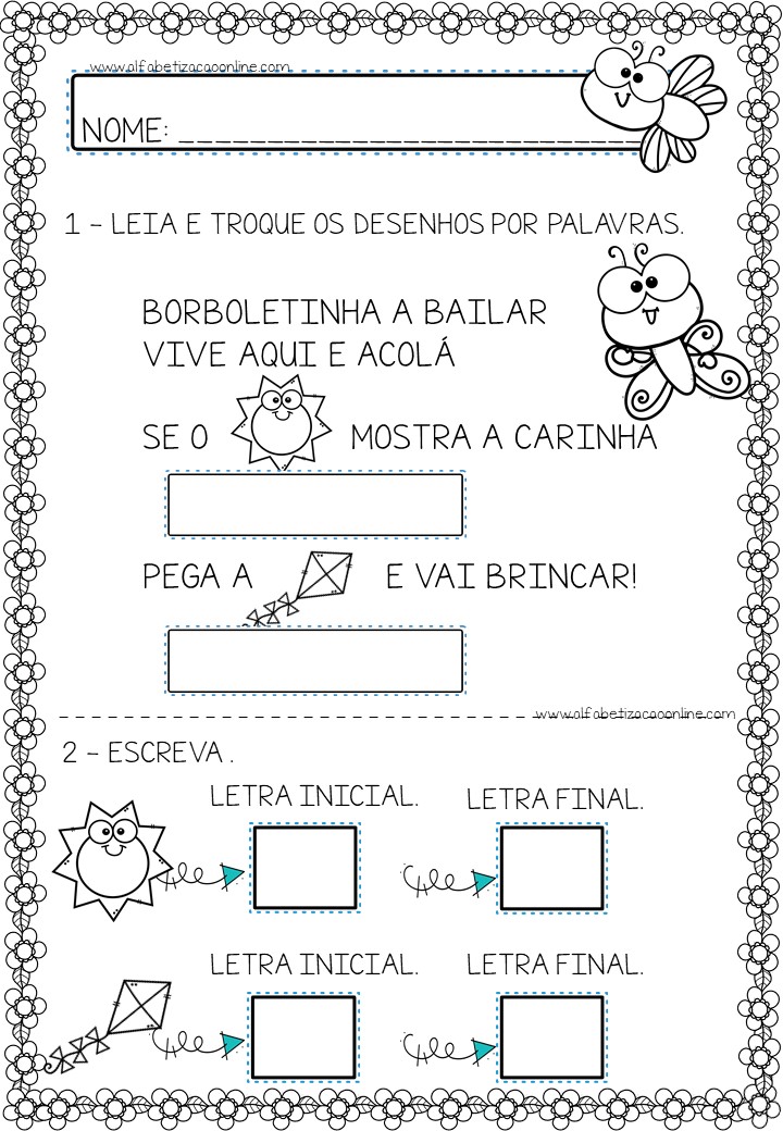 Atividades de Alfabetização Infantil