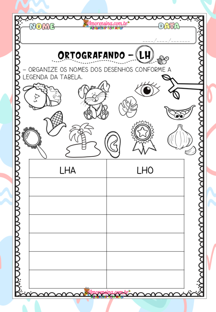 Texto Rimado com Interpretação e Ortografia